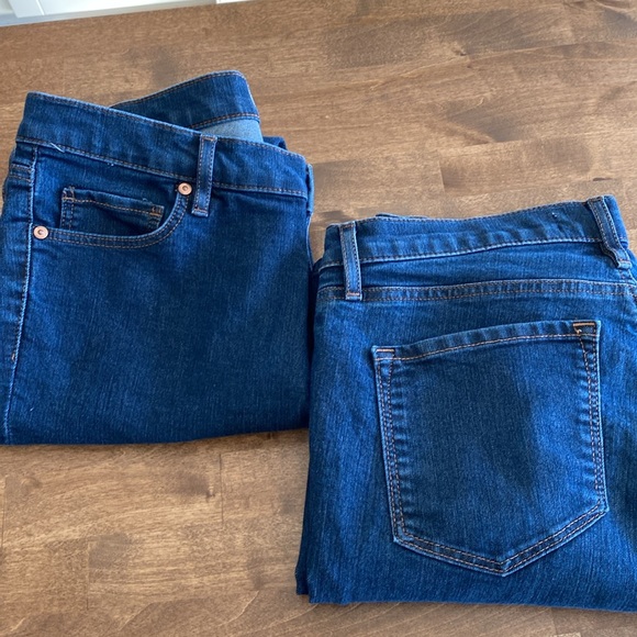Loft Modern Skinny jeans - size 8 - two pair - Picture 1 of 4